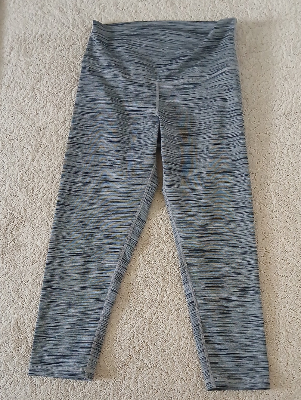 DYI Gray Space-Dye Active Leggings